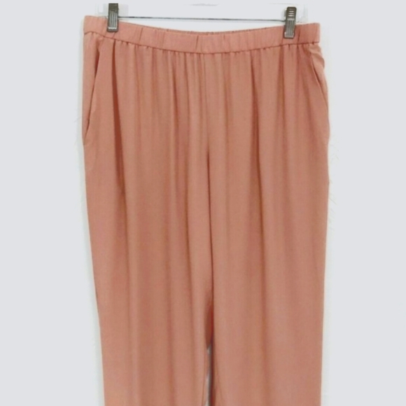 Eileen Fisher Soft Brown Trousers - Picture 5 of 12